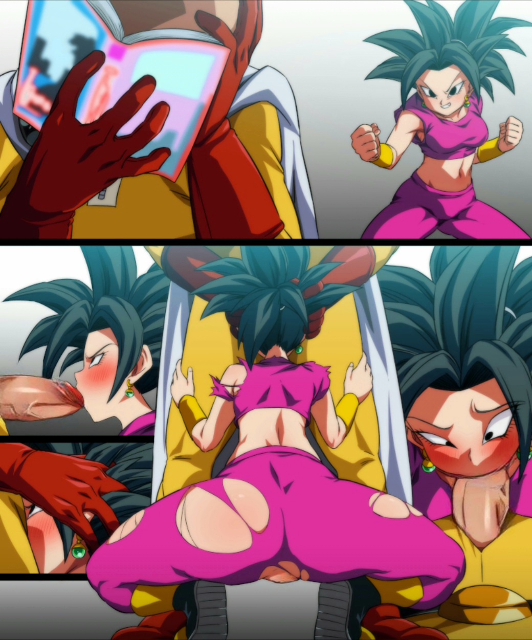 Base Form Kefla (Dragon Ball) Rule 34 Image