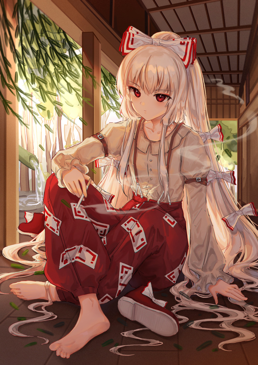 Fujiwara No Mokou (Touhou) Rule 34 Image