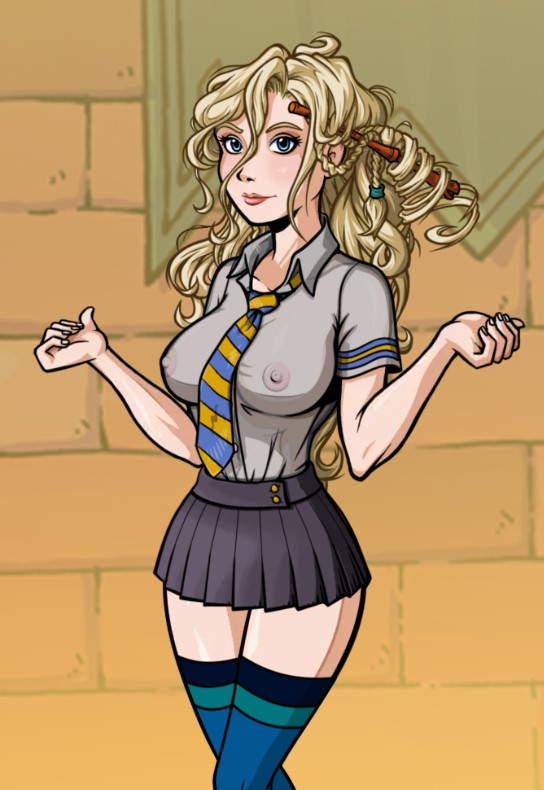 Luna Lovegood (Harry Potter) Rule 34 Image
