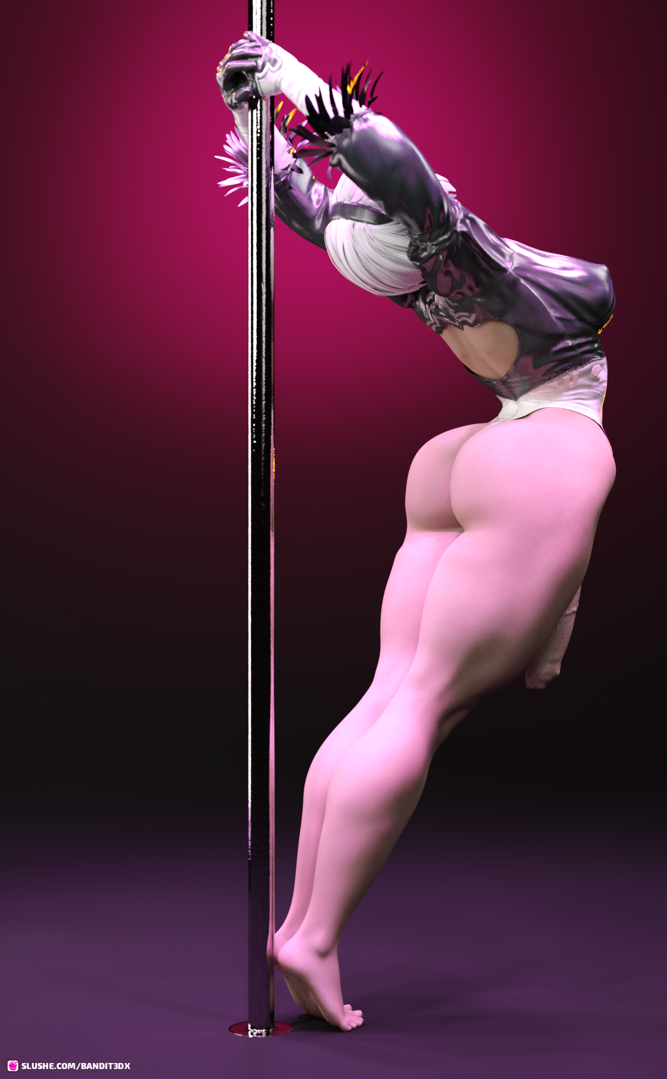 Yorha 2b (Nier) Rule 34 Image