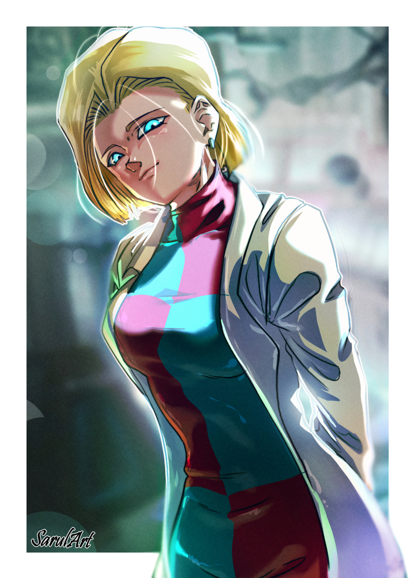 Android 18 (Dragon Ball) Rule 34 Image