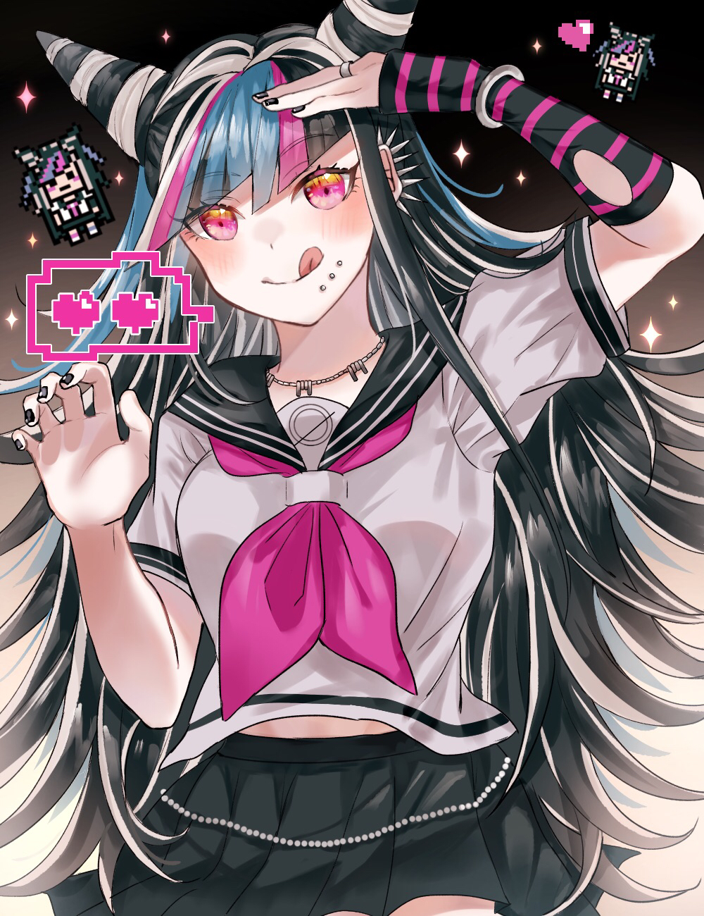 Mioda Ibuki (Danganronpa (Series)) Rule 34 Image