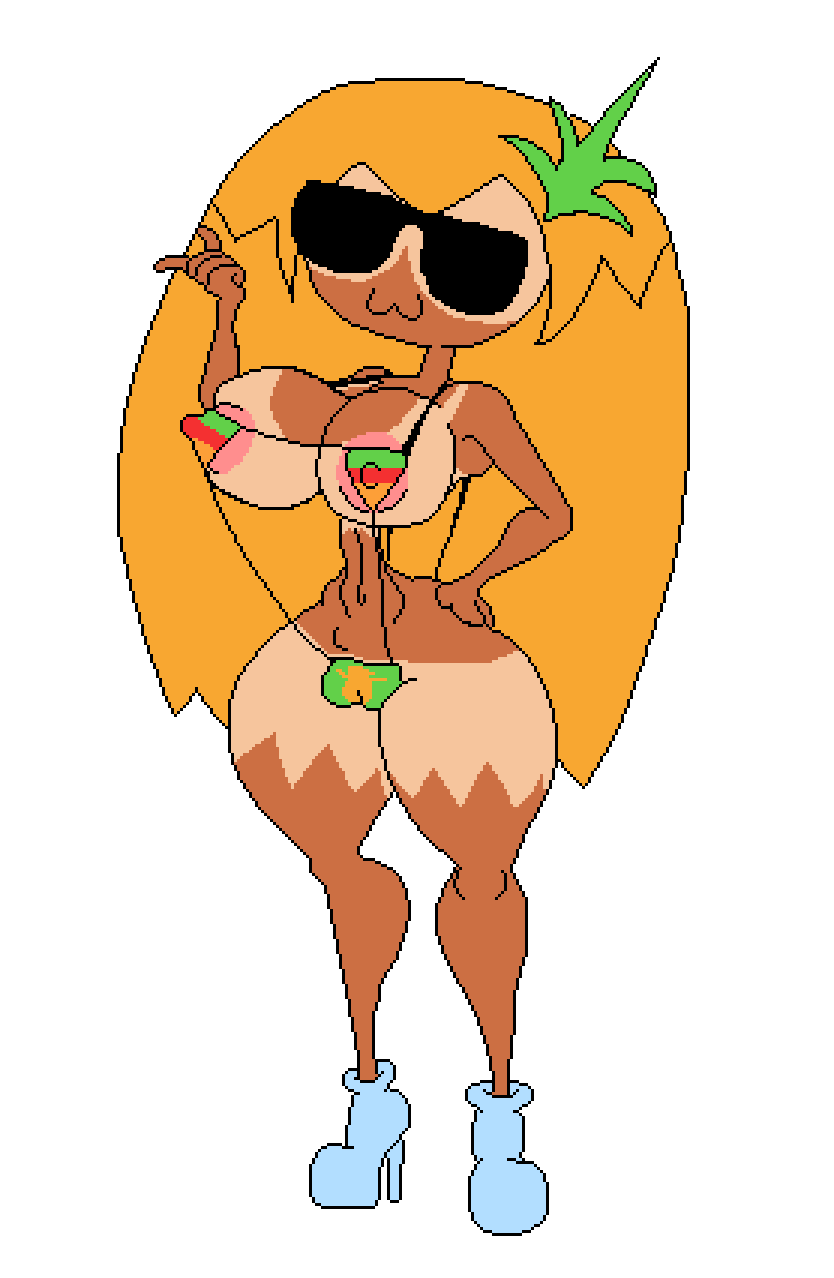 Pineapple Toppin (Pizza Tower) Rule 34 Image