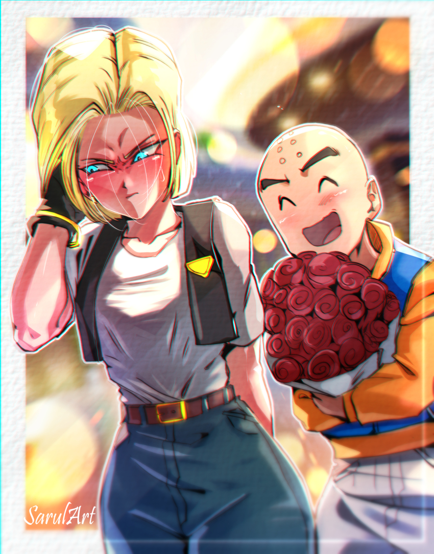 Android 18 (Dragon Ball) Rule 34 Image