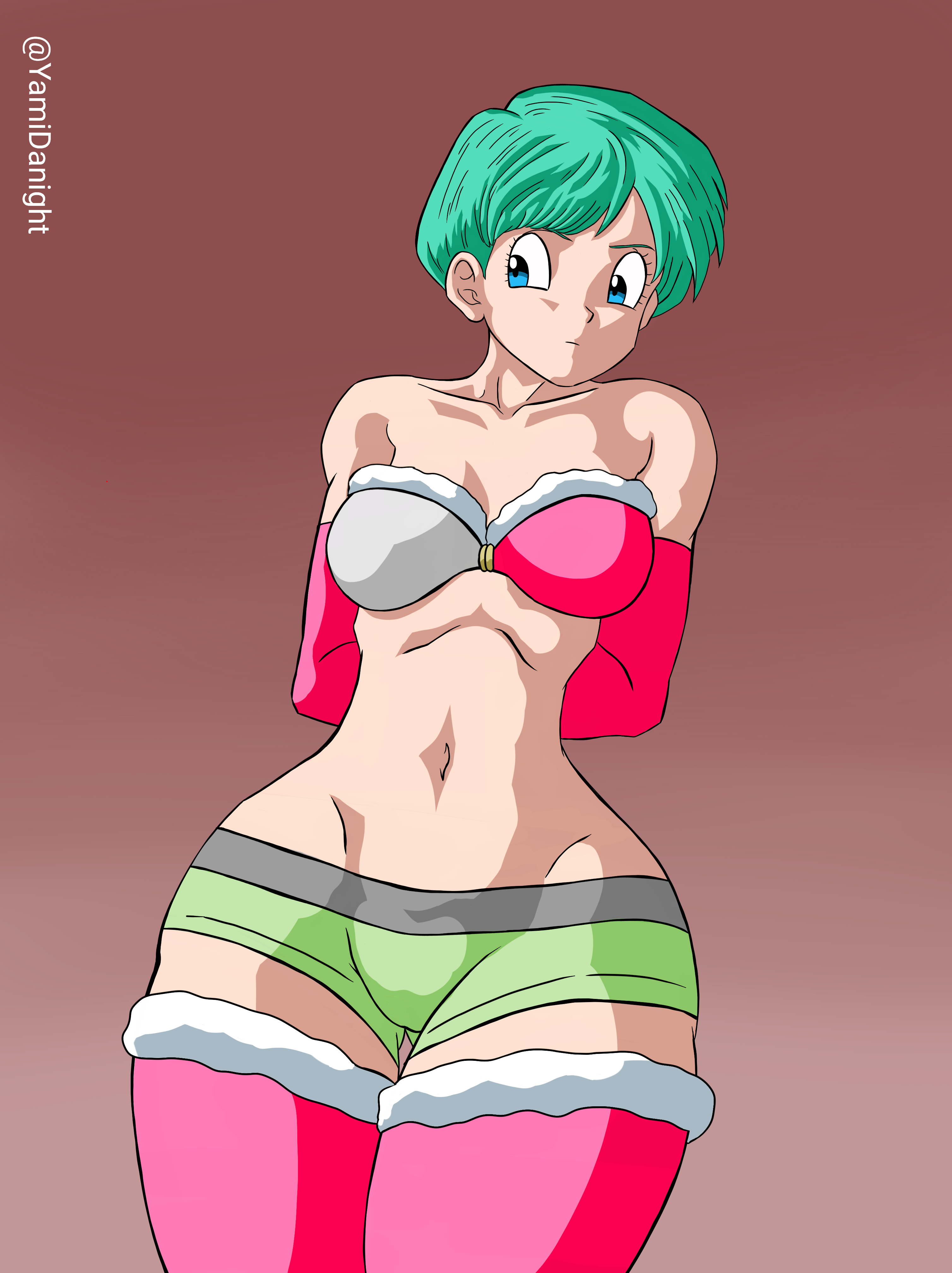 Bulma (Christmas) Rule 34 Image