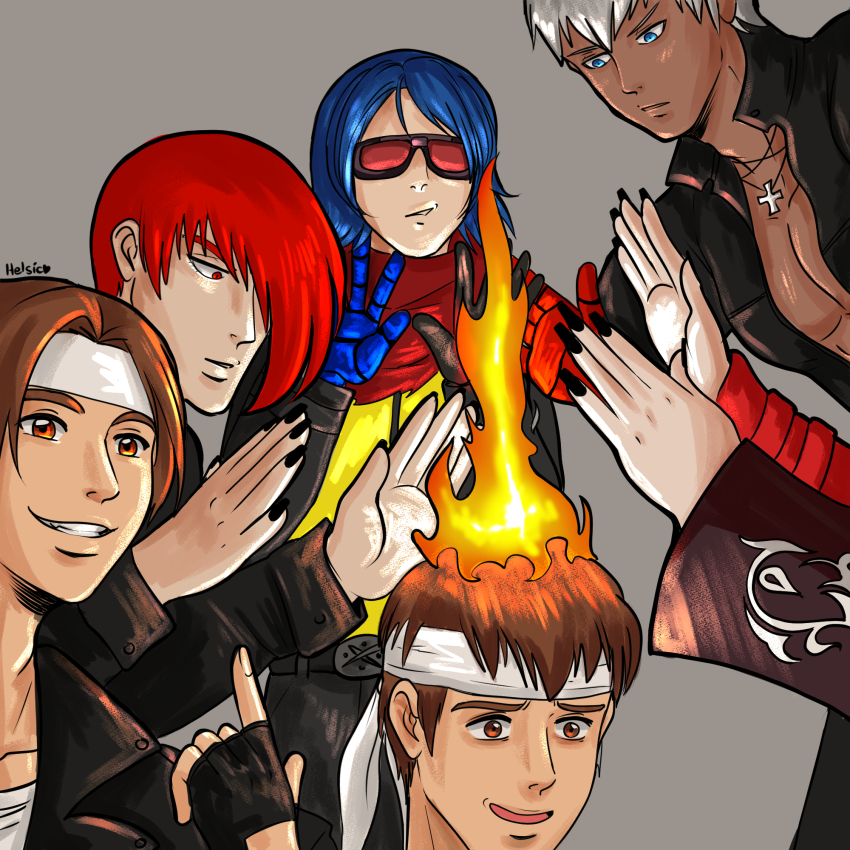Ash Crimson (Kusanagi Kyo) Rule 34 Image