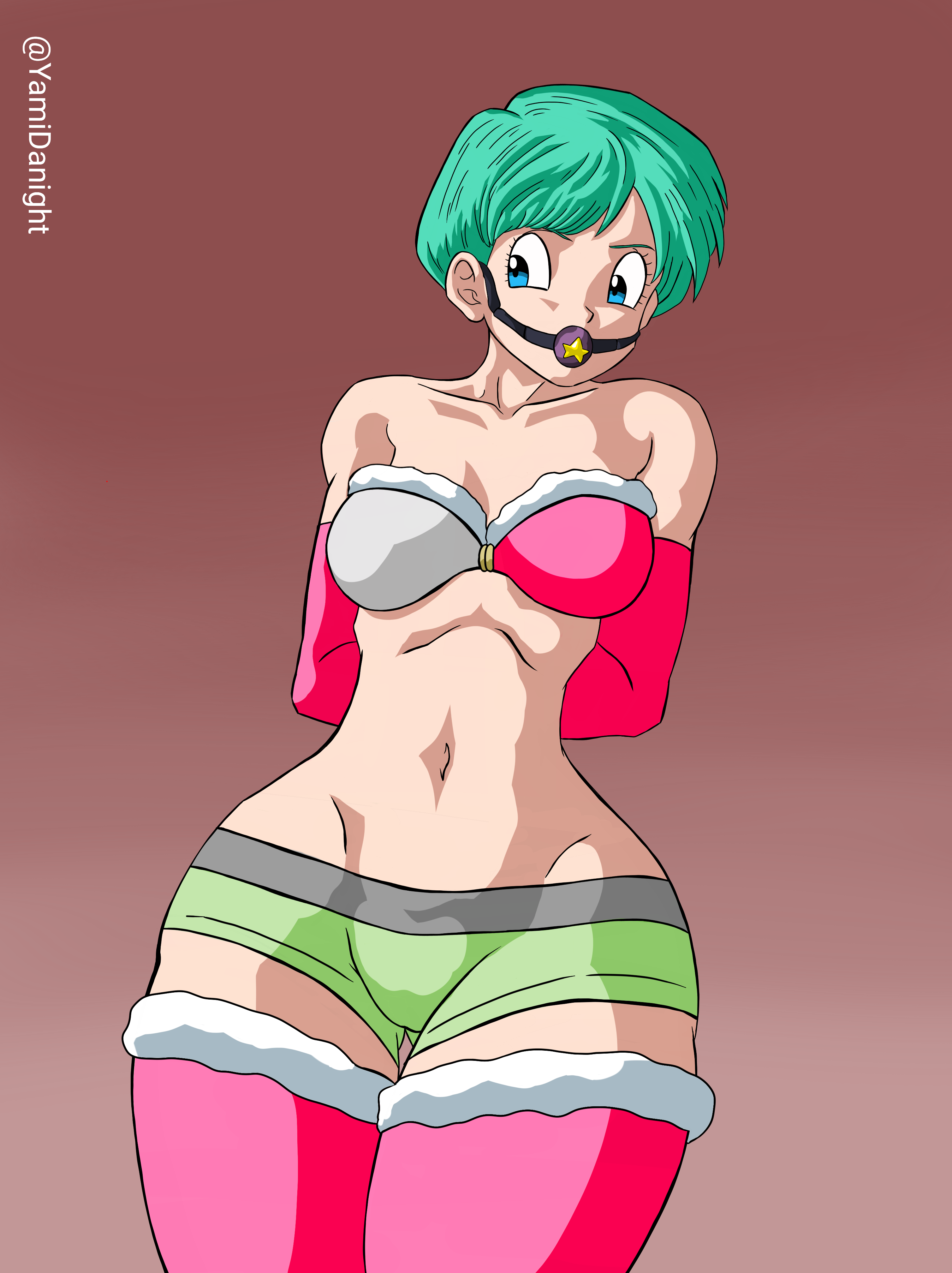 Bulma (Christmas) Rule 34 Image