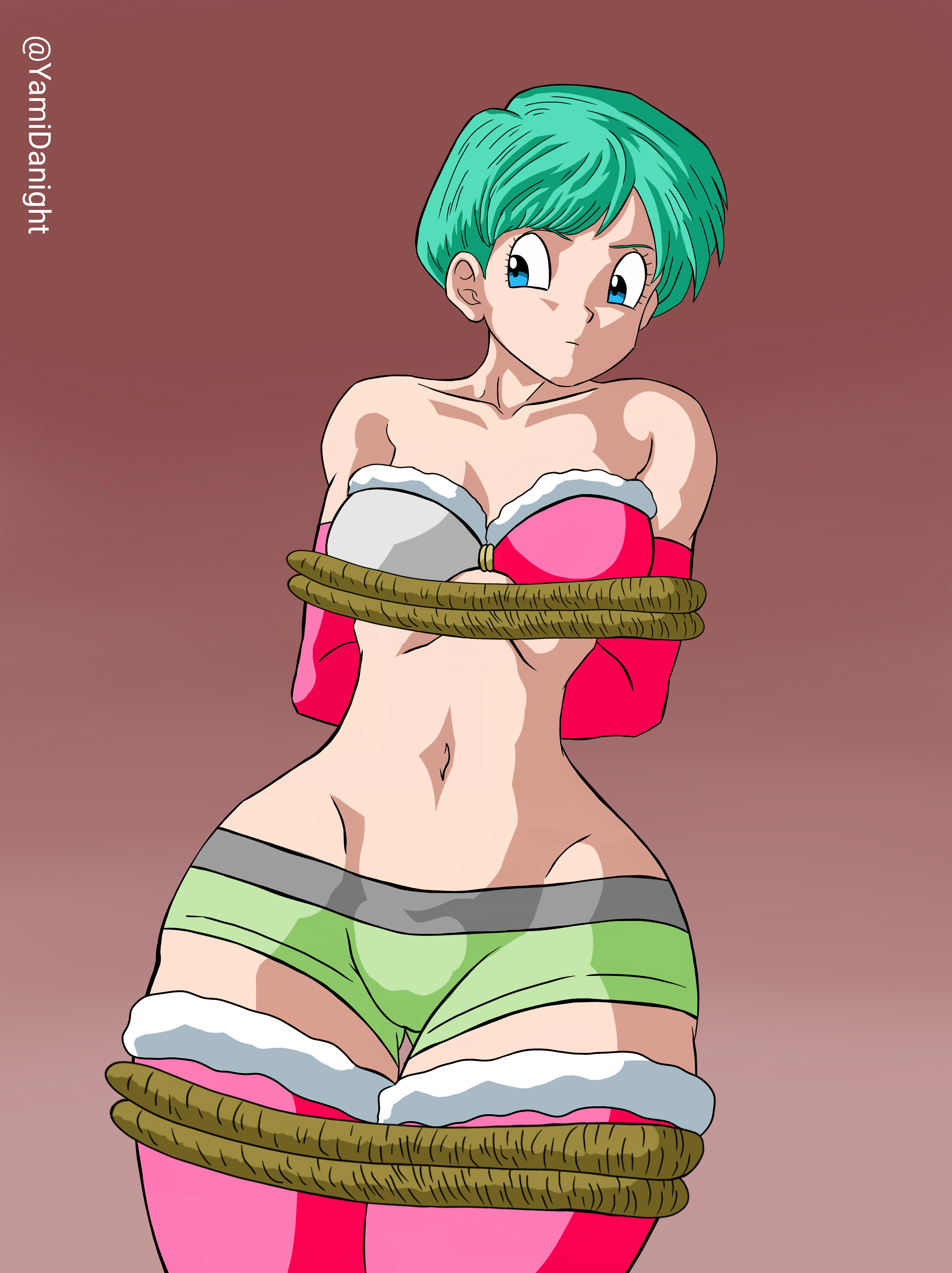 Bulma (Christmas) Rule 34 Image