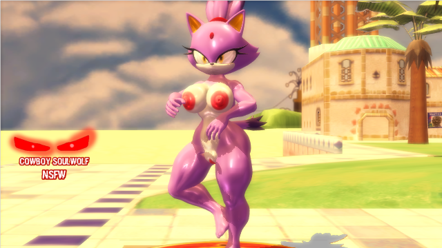 Blaze The Cat (Sonic (Series)) Rule 34 Image