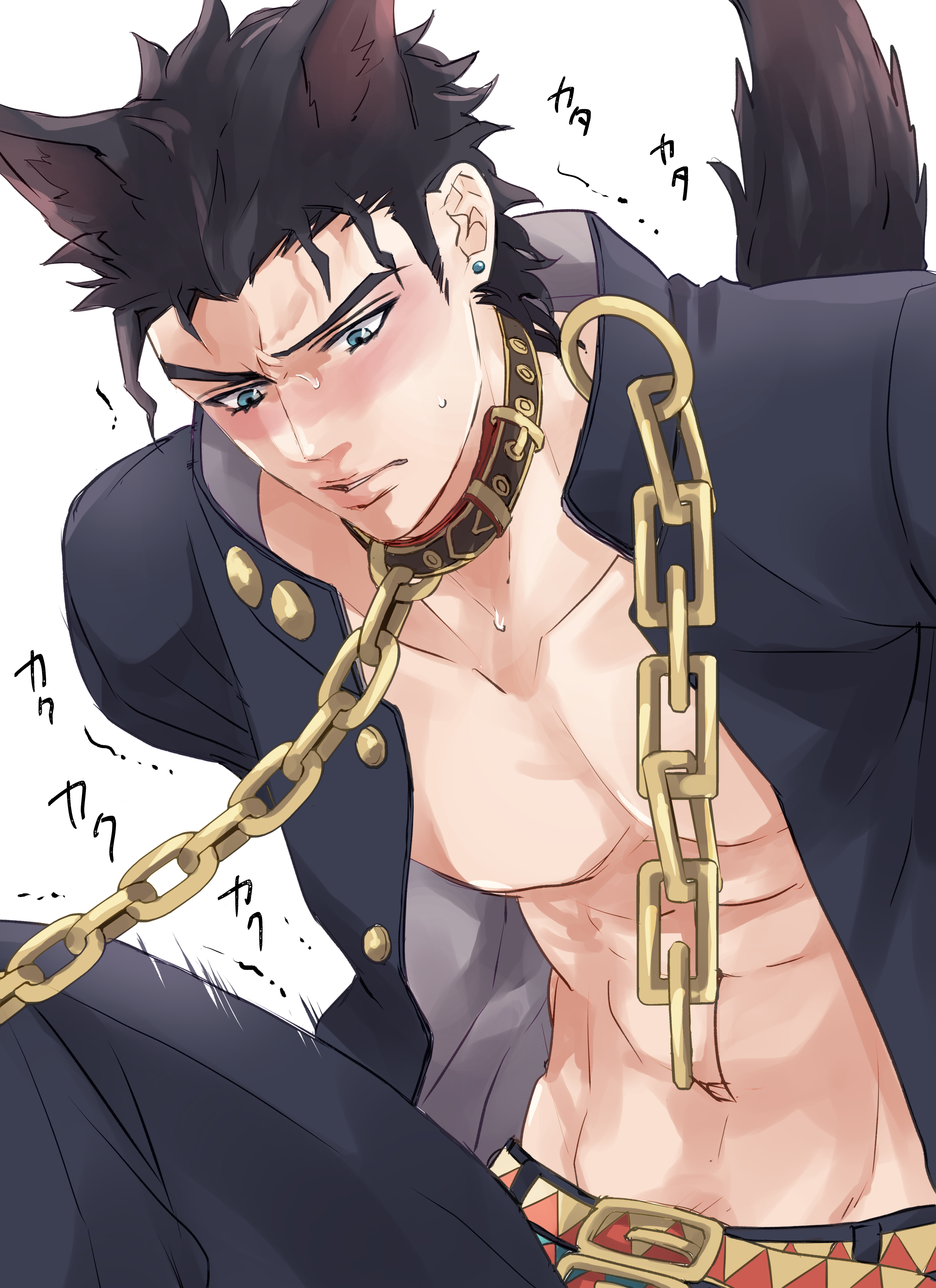 Jotaro Kujo (Jojo'S Bizarre Adventure) Rule 34 Image