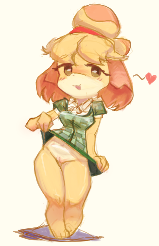 Isabelle (Animal Crossing) Rule 34 Image