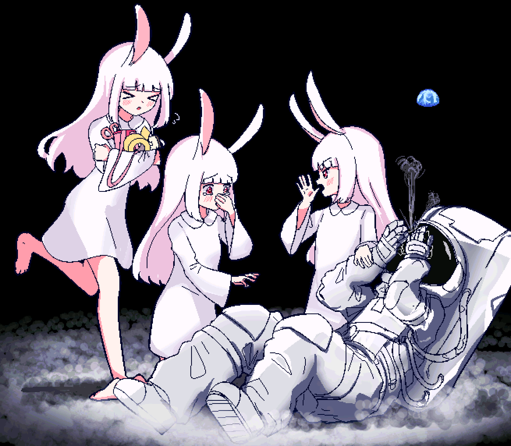 Moon Rabbit (Original) Rule 34 Image