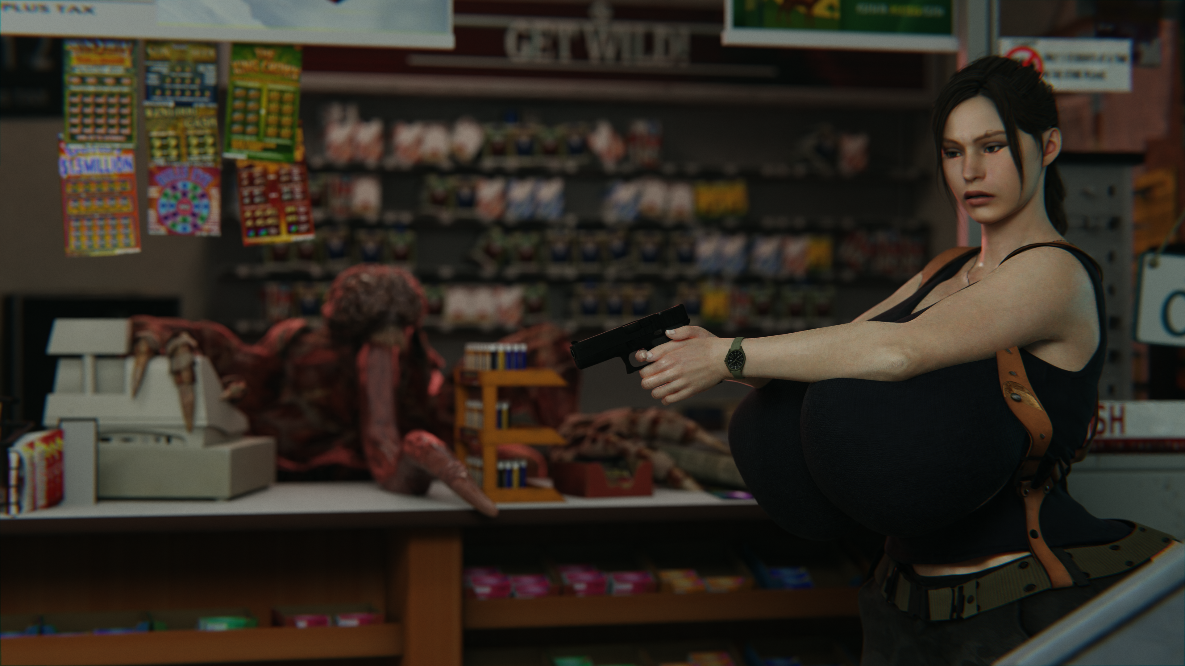 Claire Redfield (Resident Evil) Rule 34 Image