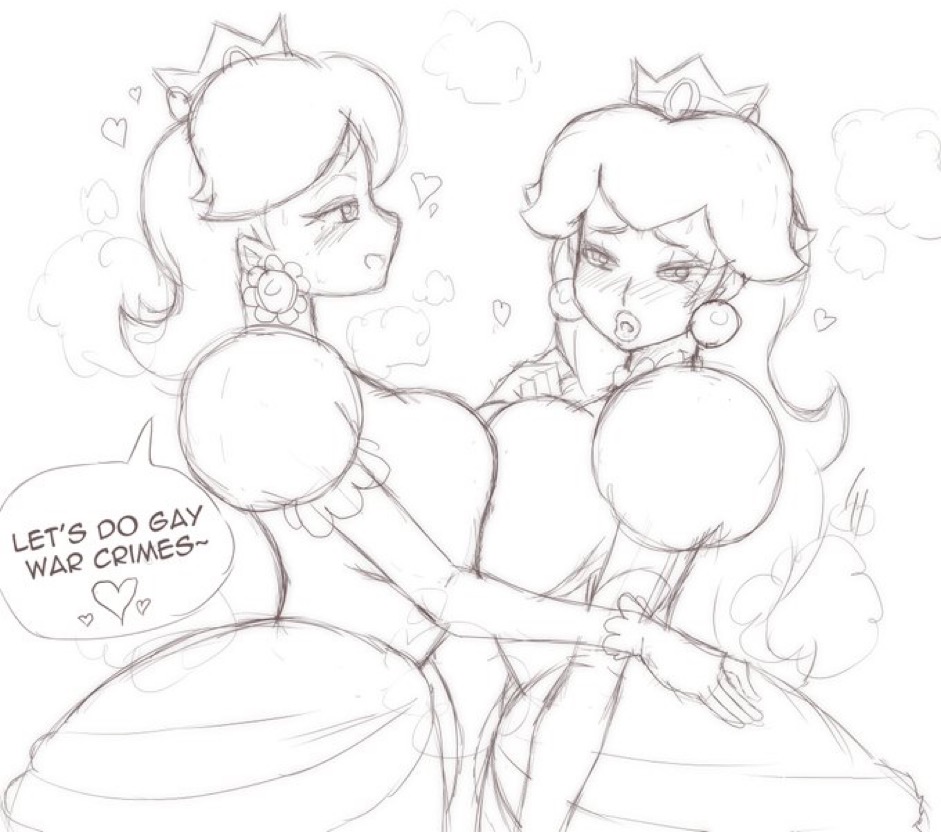 Princess Daisy (Mario (Series)) Rule 34 Image