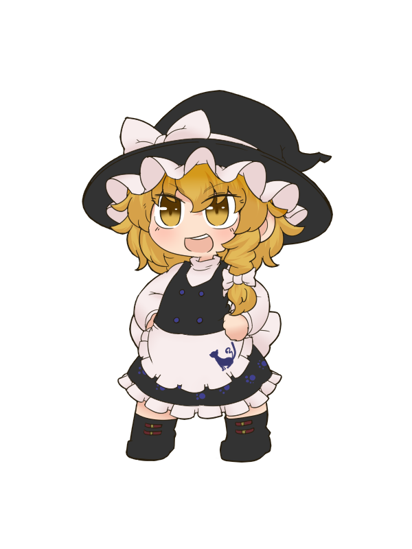 Kirisame Marisa (Touhou) Rule 34 Image