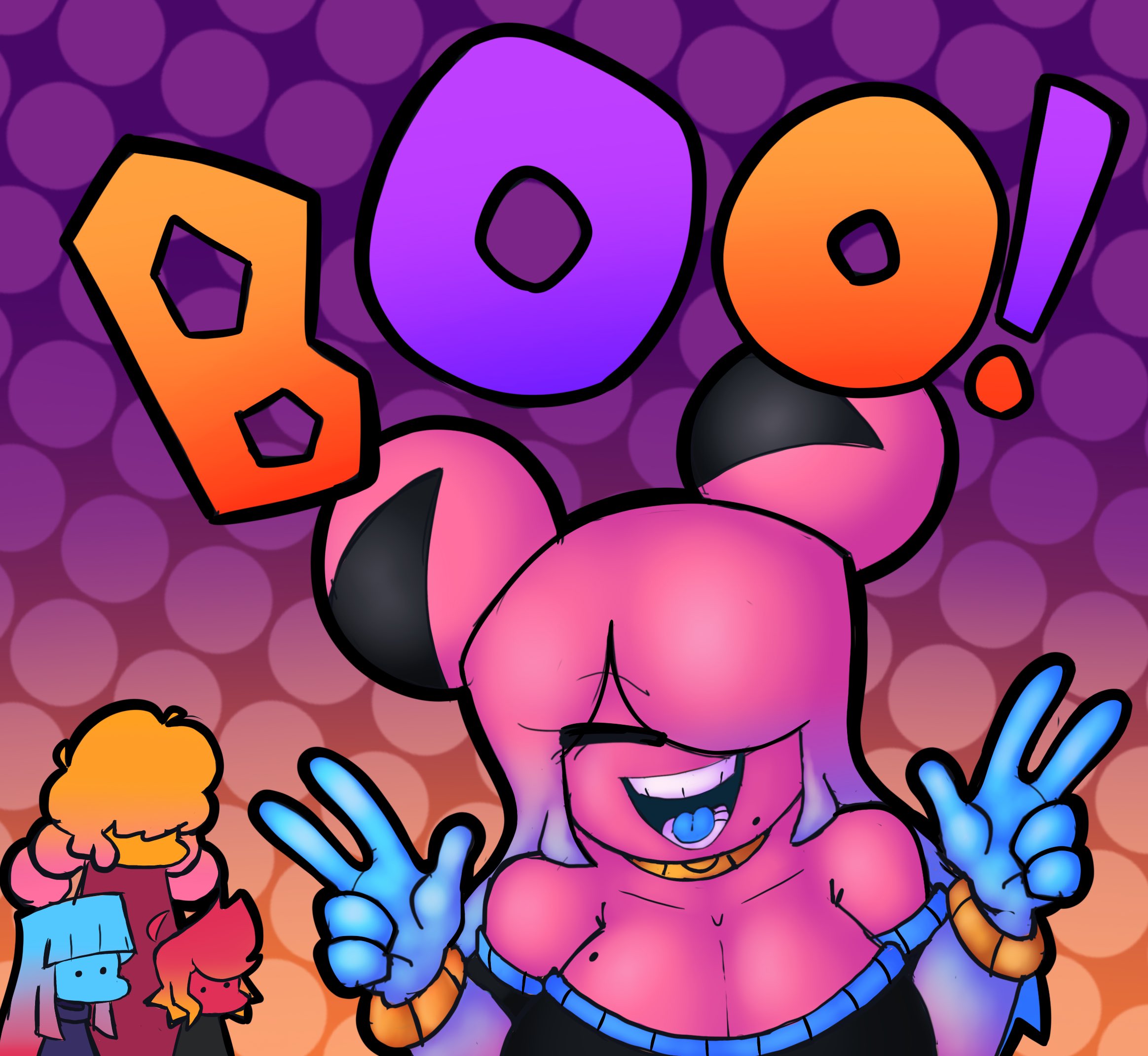 Glislock Pinky (Pac-Man (Series)) Rule 34 Image