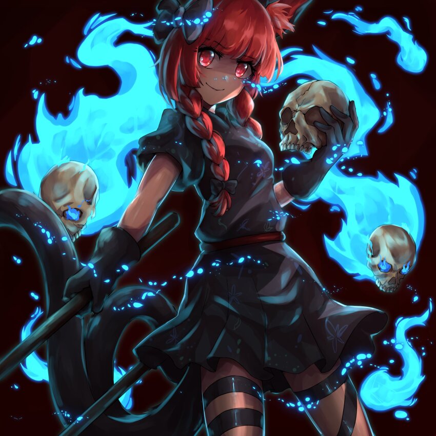 Kaenbyou Rin (Touhou) Rule 34 Image