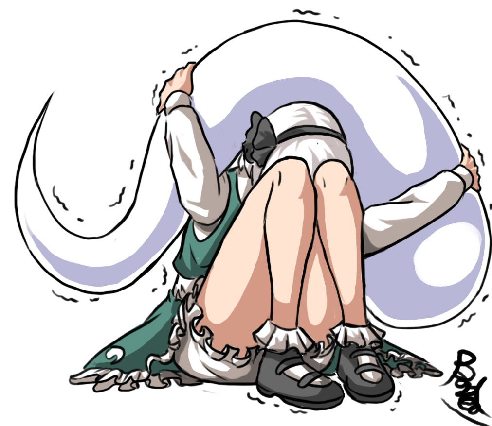 Konpaku Youmu (Touhou) Rule 34 Image