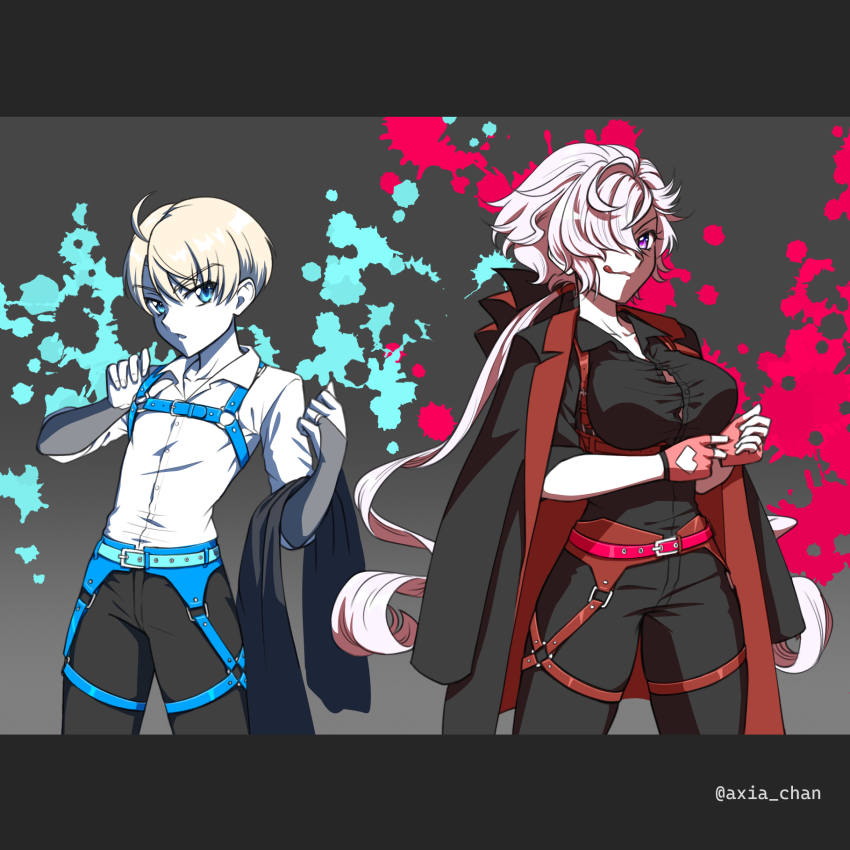 Yukine Chris (Senki Zesshou Symphogear) Rule 34 Image