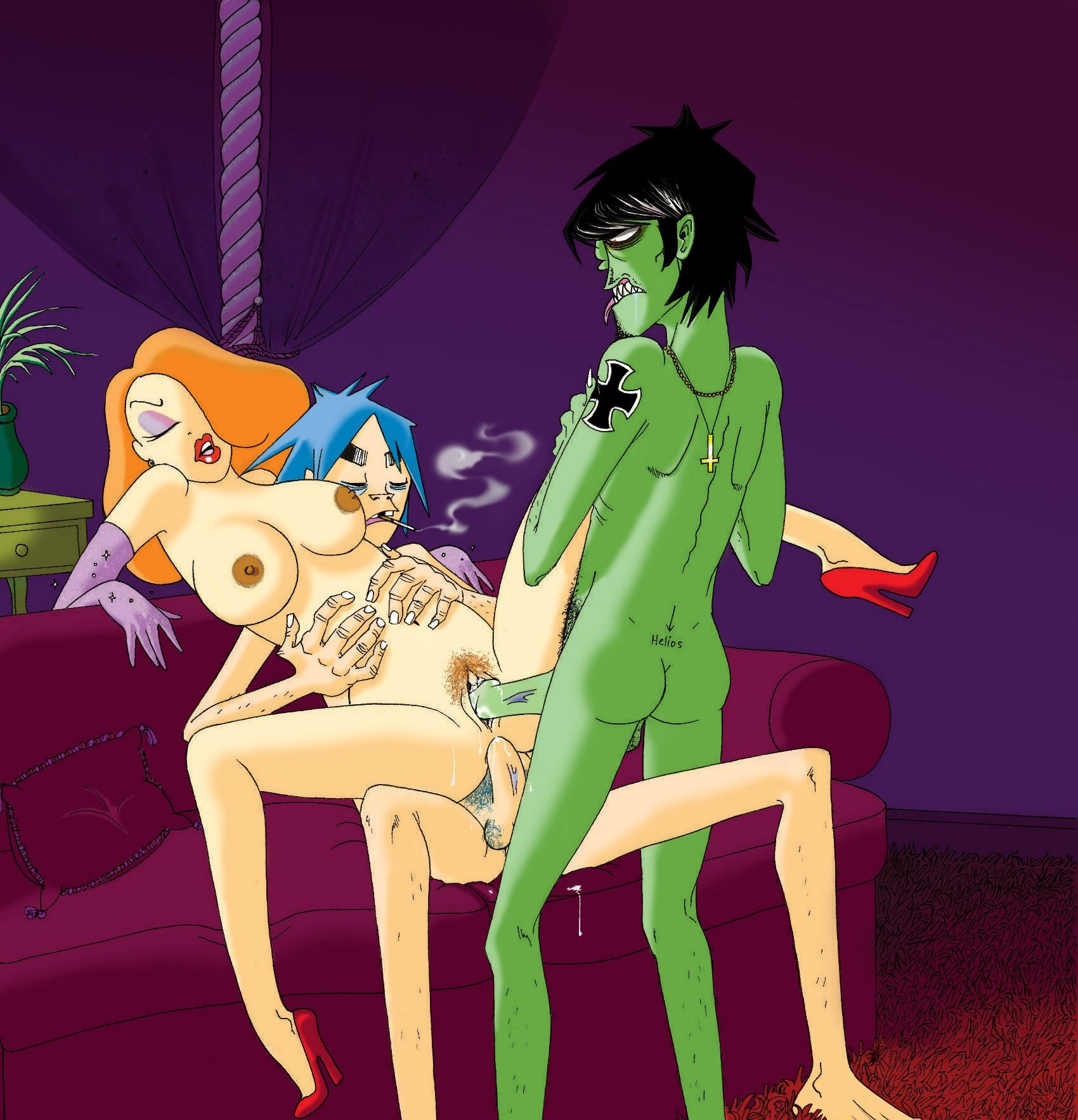 2d (Gorillaz) Rule 34 Image