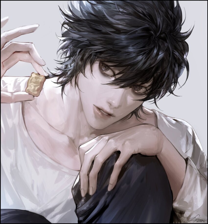 L (Death Note) Rule 34 Image