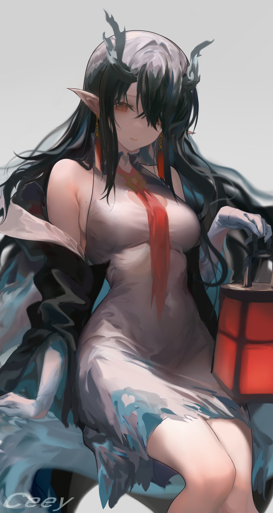 Dusk (Arknights) Rule 34 Image