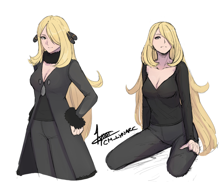 Cynthia (Pokemon) Rule 34 Image