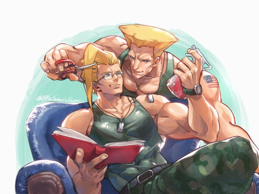Charlie Nash (Street Fighter) Rule 34 Image
