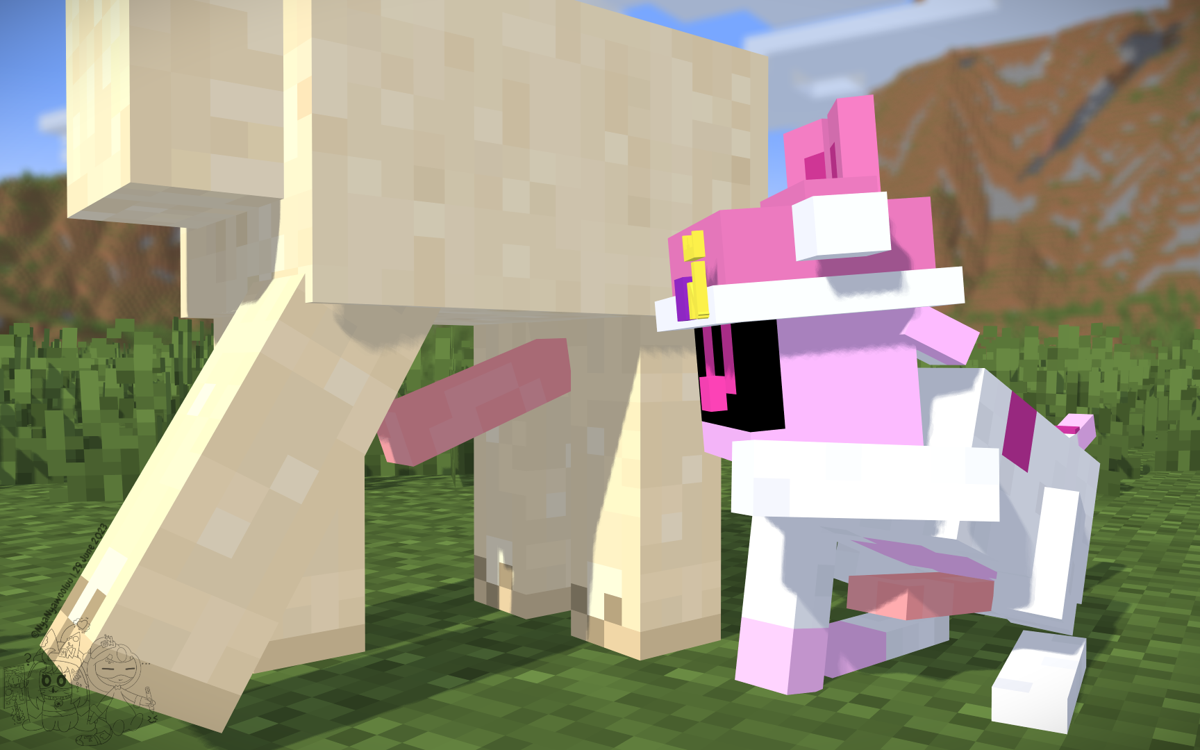 Rabbit (Minecraft) Rule 34 Image