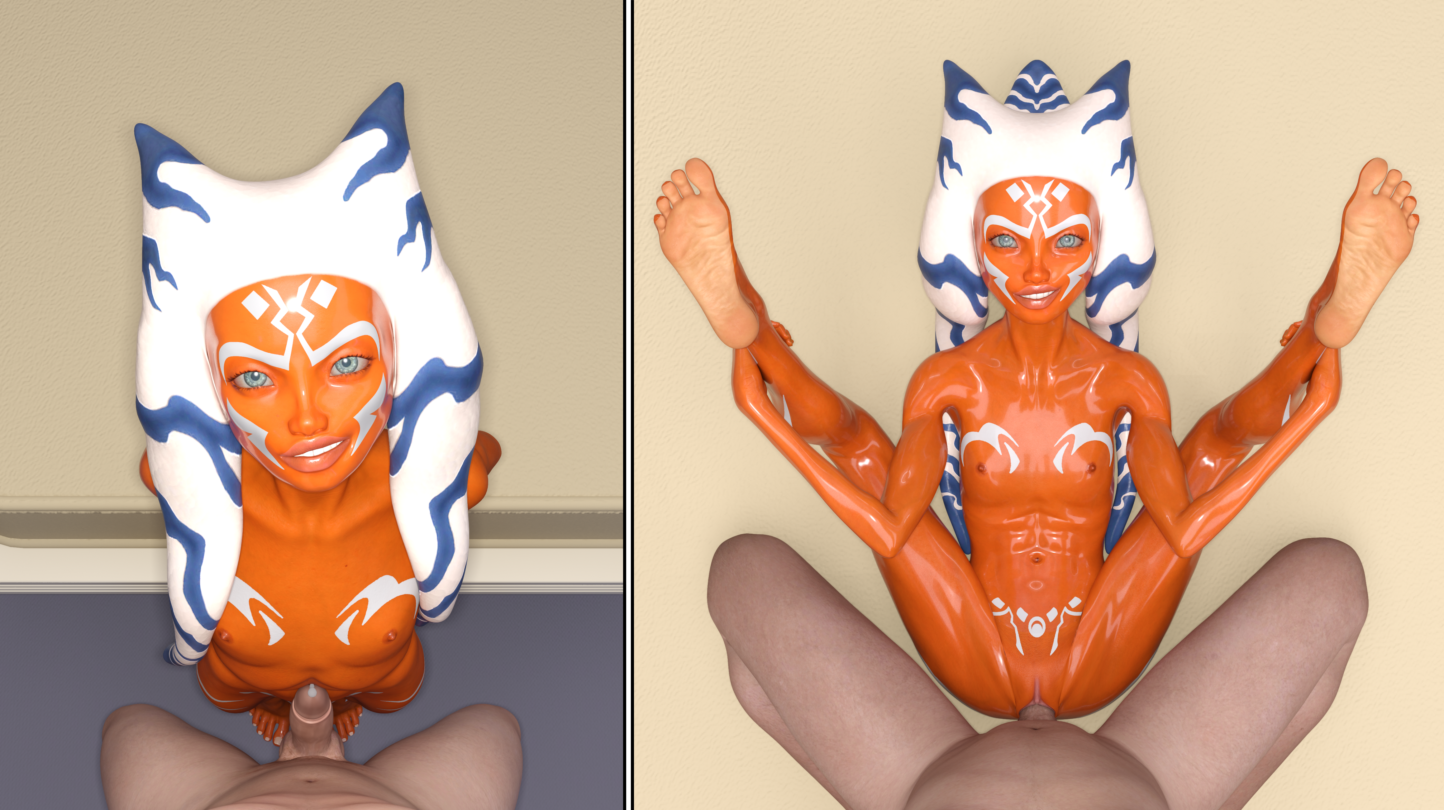 Ahsoka Tano (Star Wars) Rule 34 Image