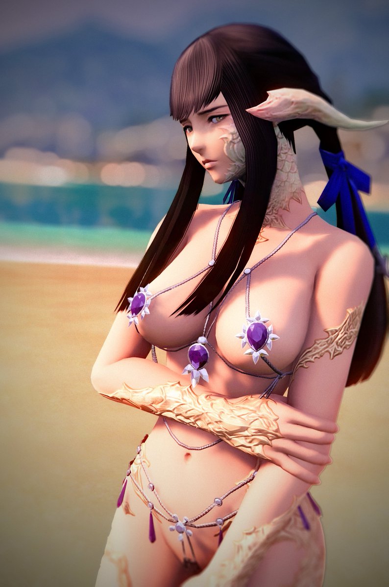 Au Ra (Final Fantasy) Rule 34 Image