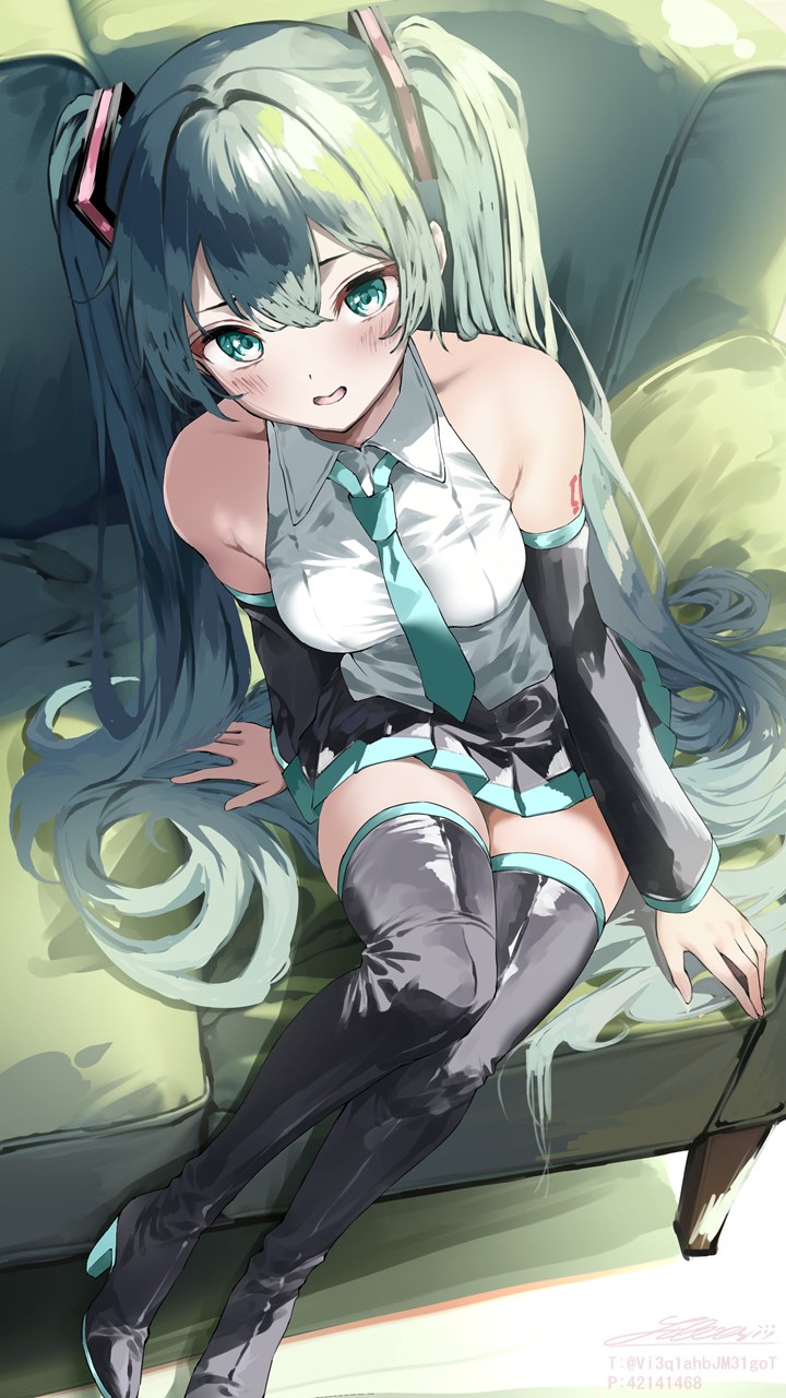 Hatsune Miku (Vocaloid) Rule 34 Image