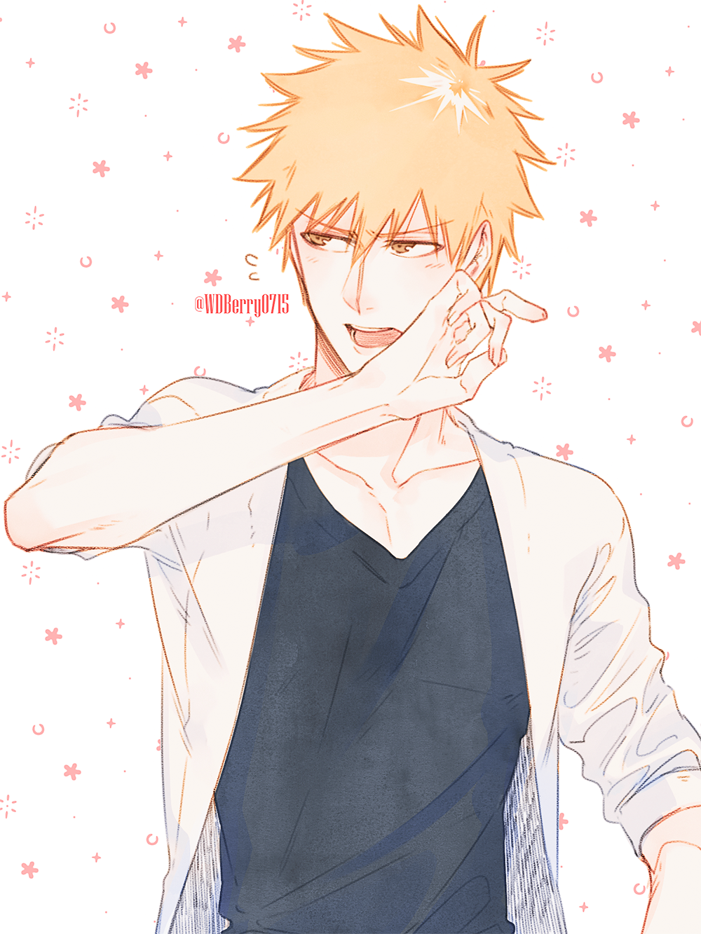 Kurosaki Ichigo (Bleach) Rule 34 Image