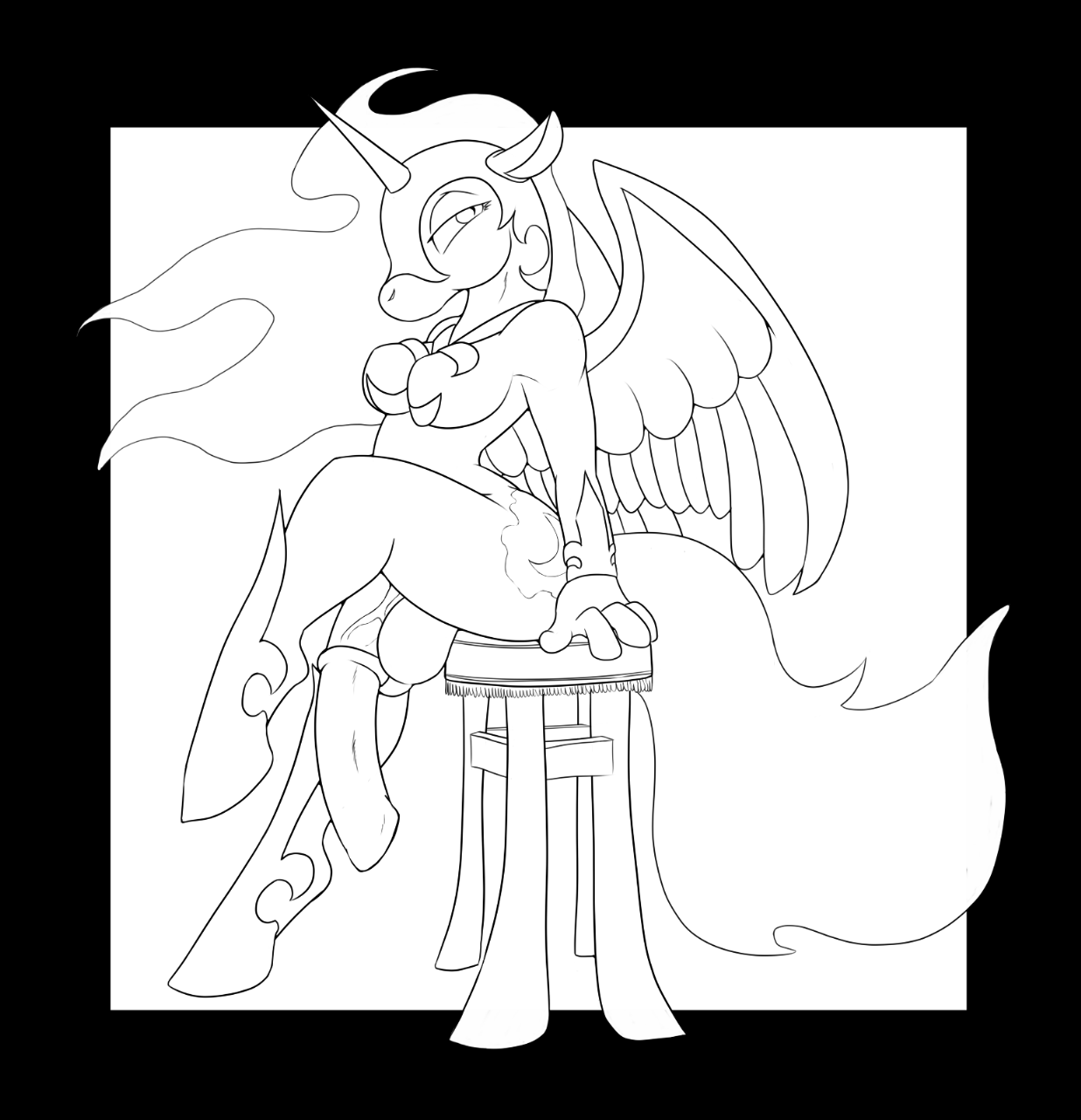 Nightmare Moon (Friendship Is Magic) Rule 34 Image
