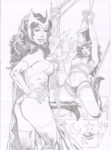Scarlet Witch (Avengers) Rule 34 Image