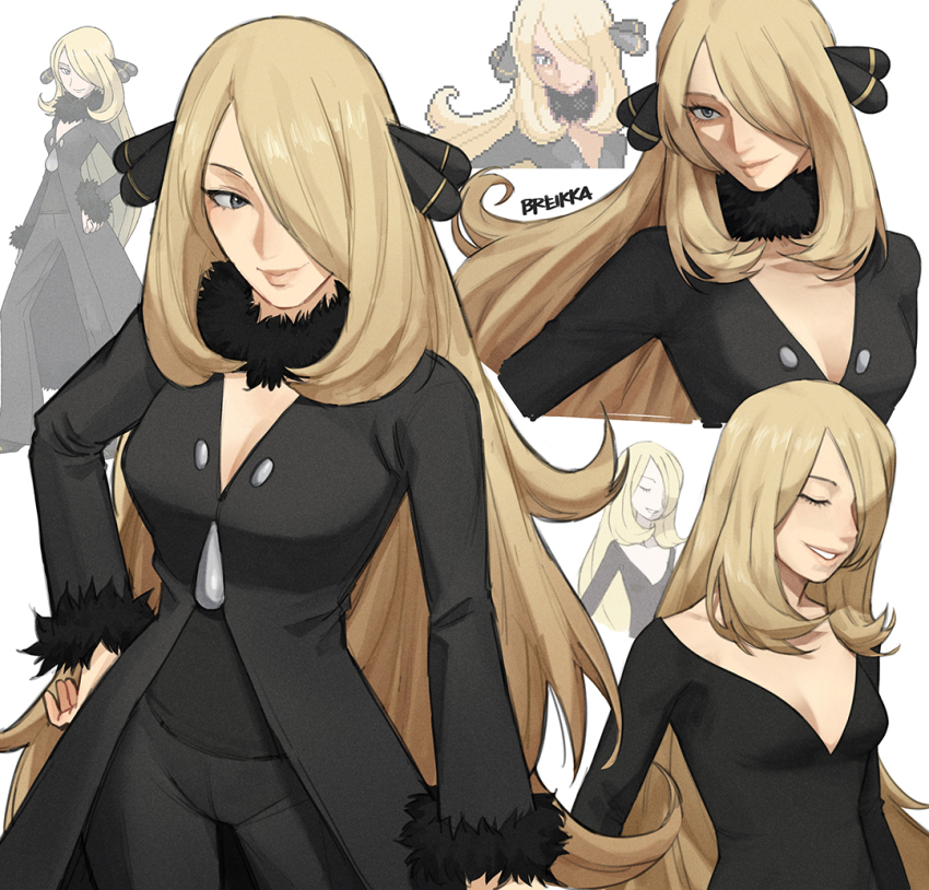 Cynthia (Pokemon) Rule 34 Image