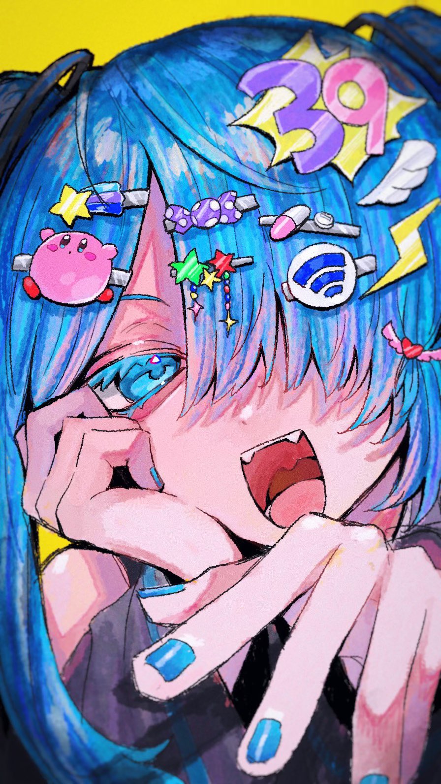 Hatsune Miku (Kirby (Series)) Rule 34 Image