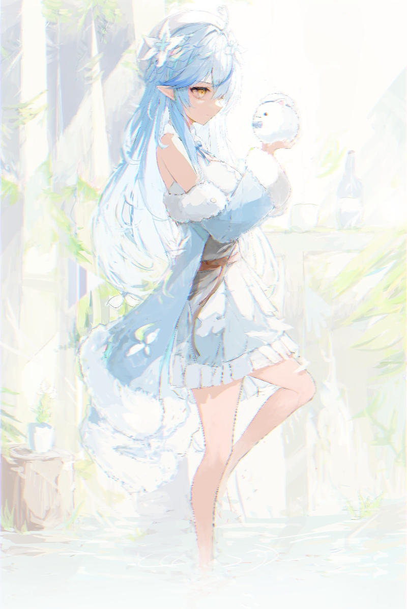 Yukihana Lamy (Hololive) Rule 34 Image