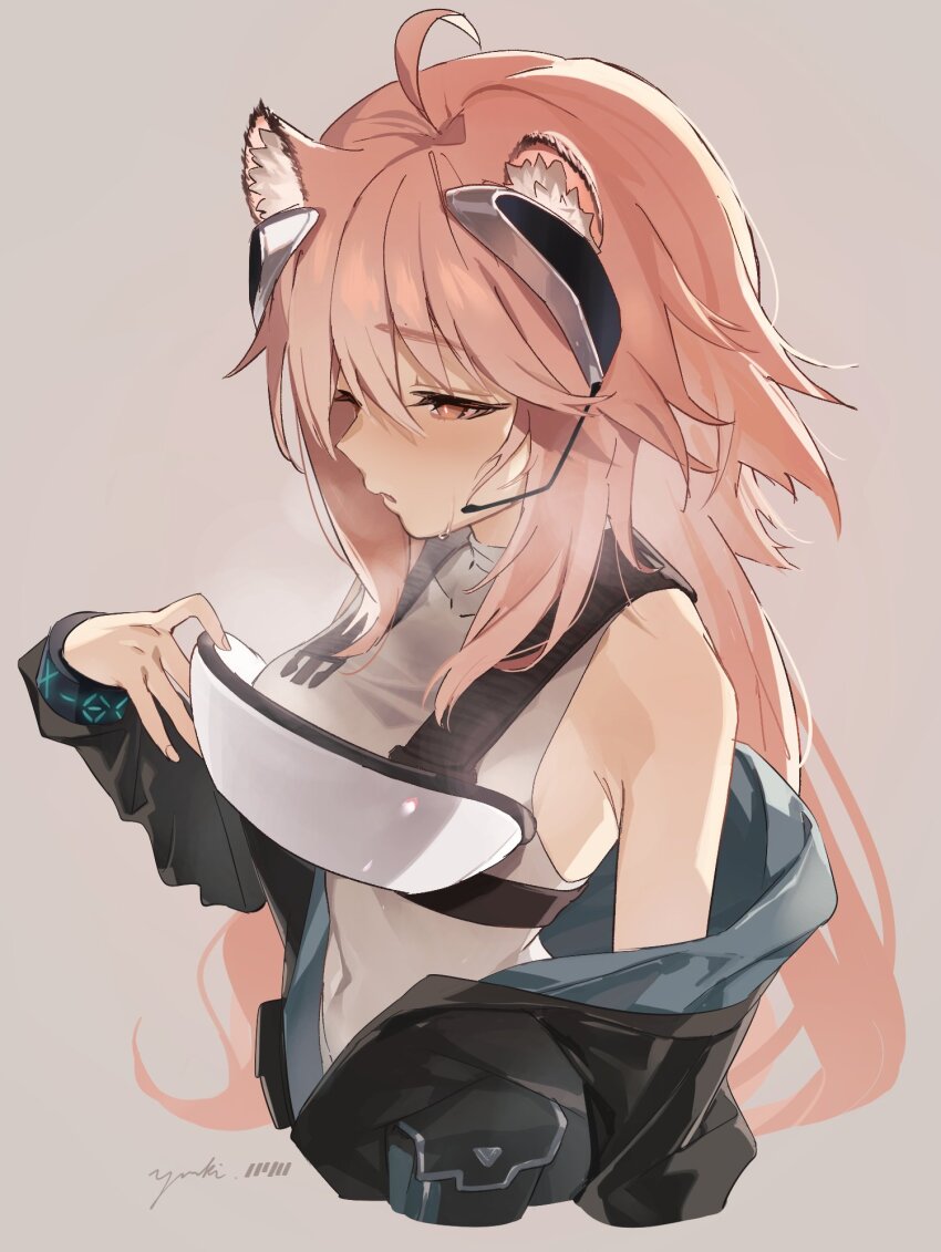 Gravel (Arknights) Rule 34 Image