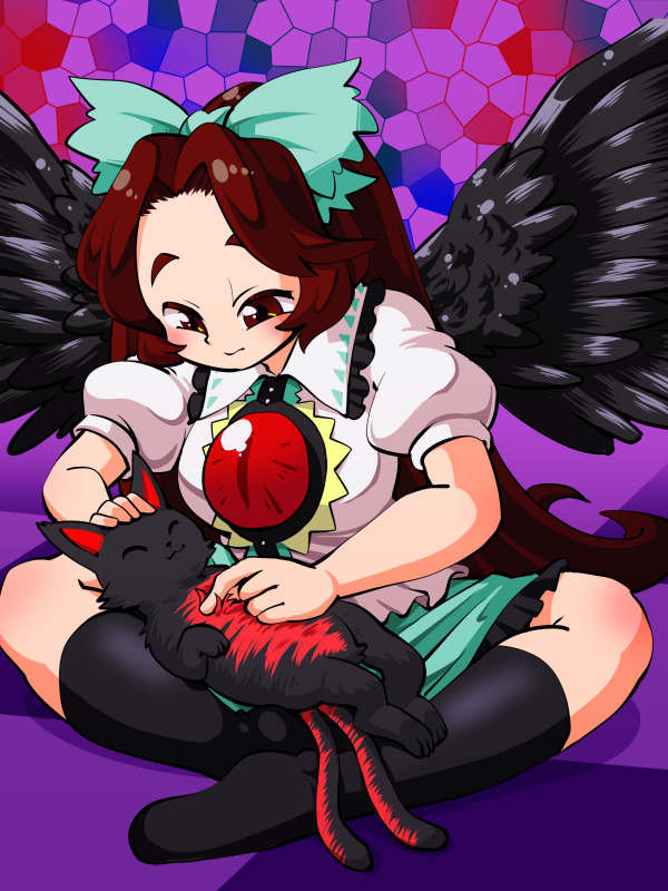 Kaenbyou Rin (Touhou) Rule 34 Image