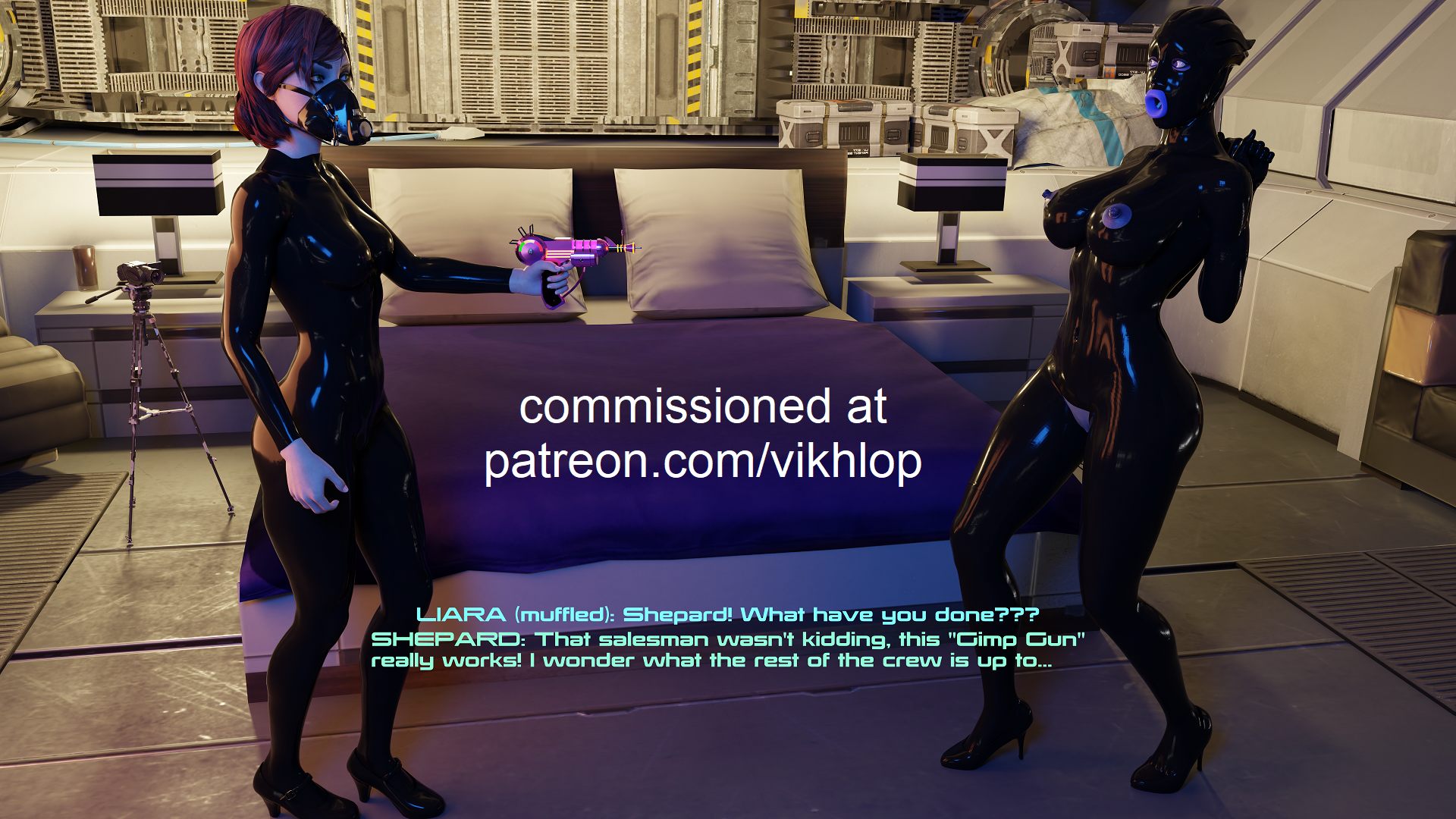 Asari (Liara T'Soni) Rule 34 Image