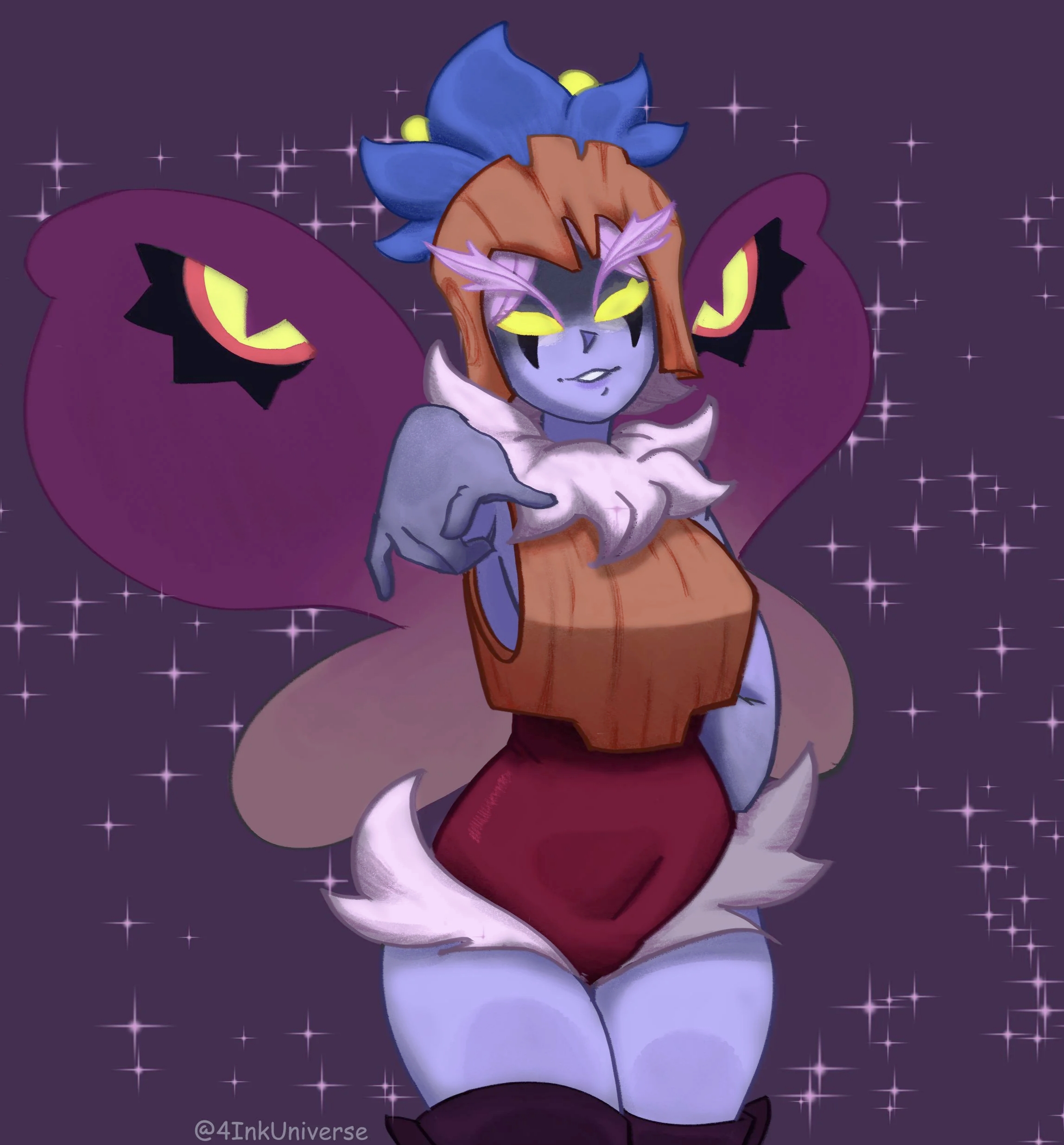 Dark Fairy Janet (Brawl Stars) Rule 34 Image