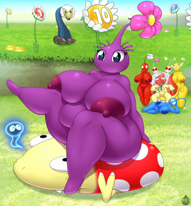 Blue Pikmin (Nintendo) Rule 34 Image