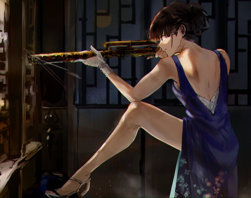 Inoue Takina (Lycoris Recoil) Rule 34 Image
