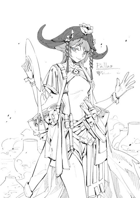 Pallas (Arknights) Rule 34 Image