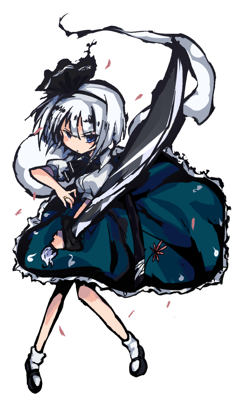 Konpaku Youmu (Touhou) Rule 34 Image
