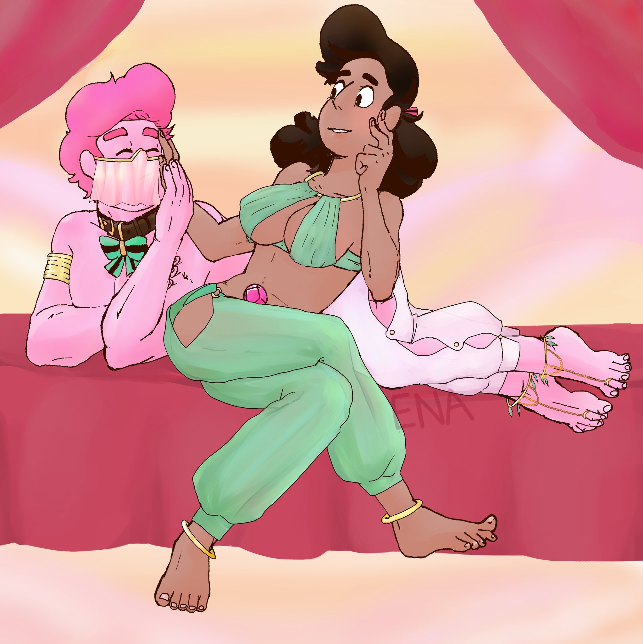 Pink Steven (Steven Universe) Rule 34 Image