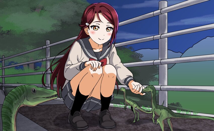 Sakurauchi Riko (Jurassic Park) Rule 34 Image