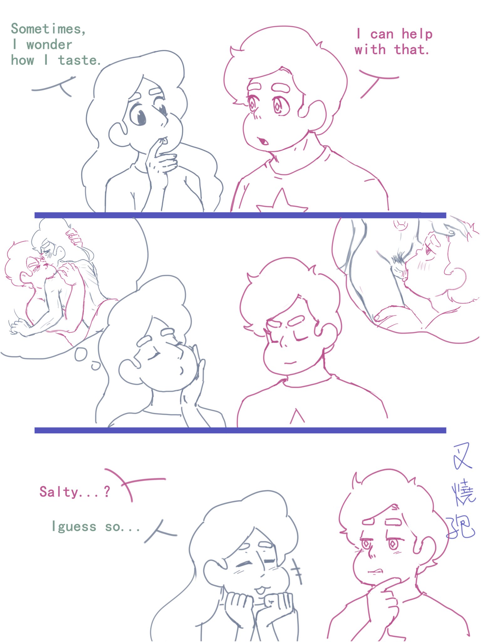 Pink Steven (Steven Universe) Rule 34 Image