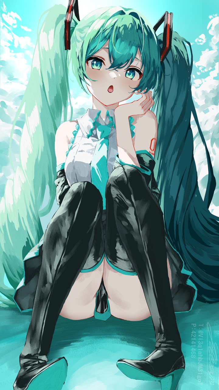 Hatsune Miku (Vocaloid) Rule 34 Image